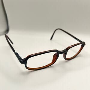 Marchon M407 001 Cold Insert Eyeglasses Black Brown 52-20-140
